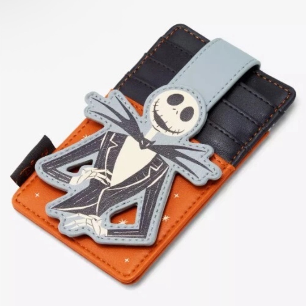 Disney Loungefly Jack Skellington Card Holder - Picture 5 of 5